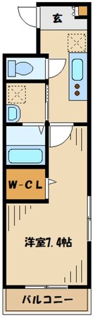 グランコモド小田急相模原の物件間取画像